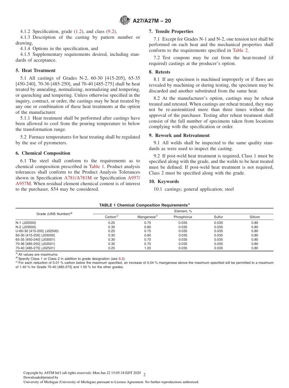 ASTM A27-20.pdf_第2页