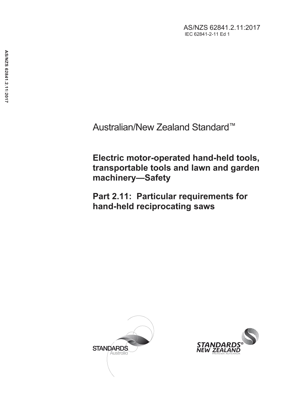 AS NZS 62841.2.11-2017.pdf_第1页