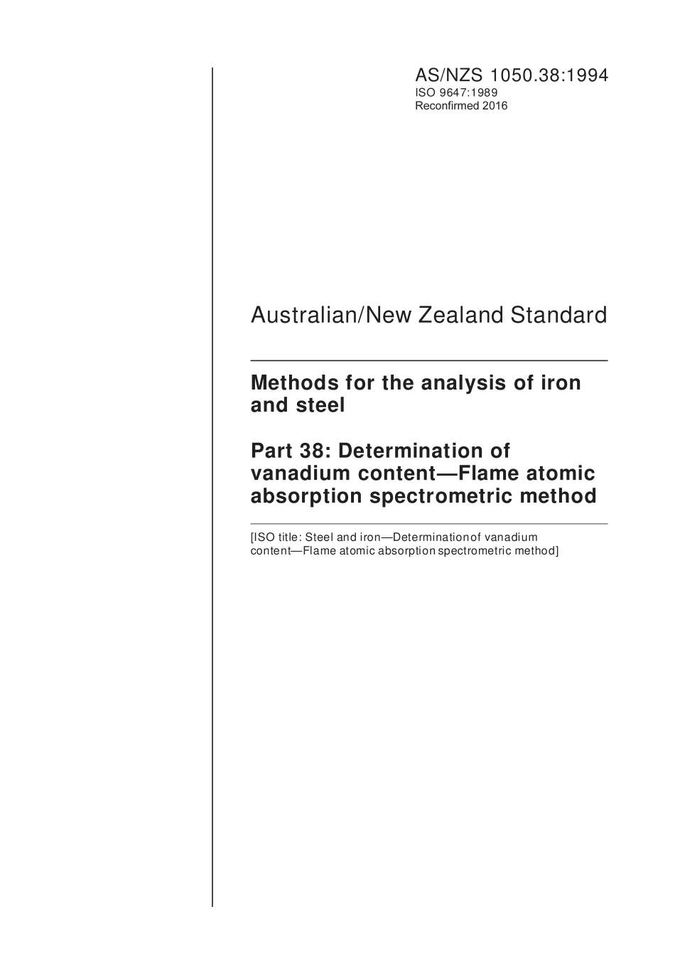 AS NZS 1050.38-1994 (2016).pdf_第1页