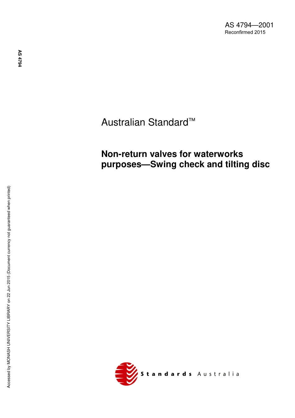 AS 4794-2001 (2015).pdf_第1页