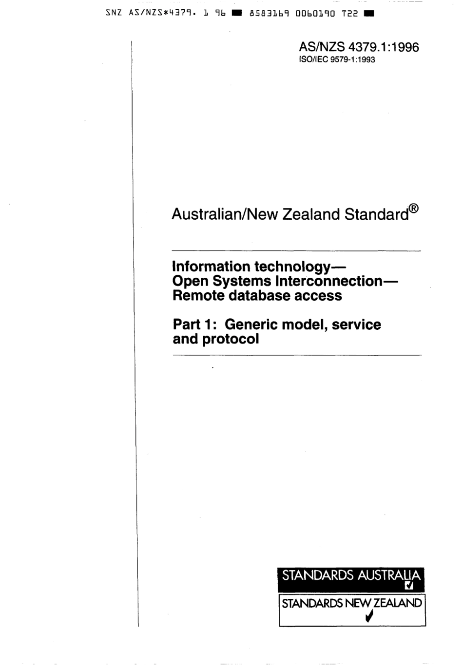 AS NZS 4379.1-1996 scan.pdf_第1页