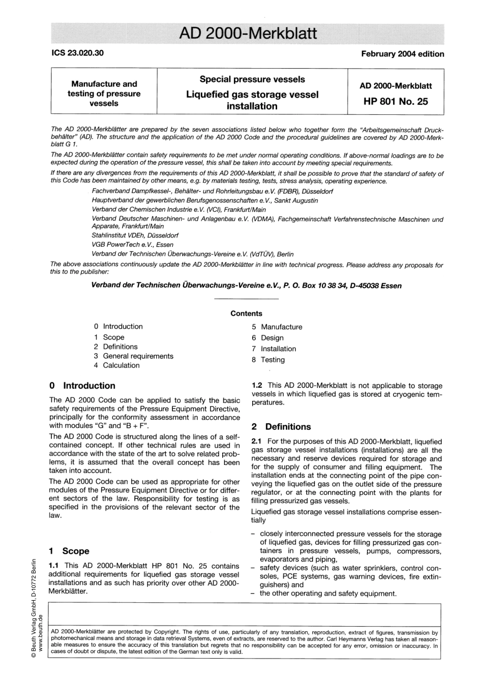 AD 2000-Merkblatt HP 801 Nr. 25 (2004-02) (E).pdf_第1页