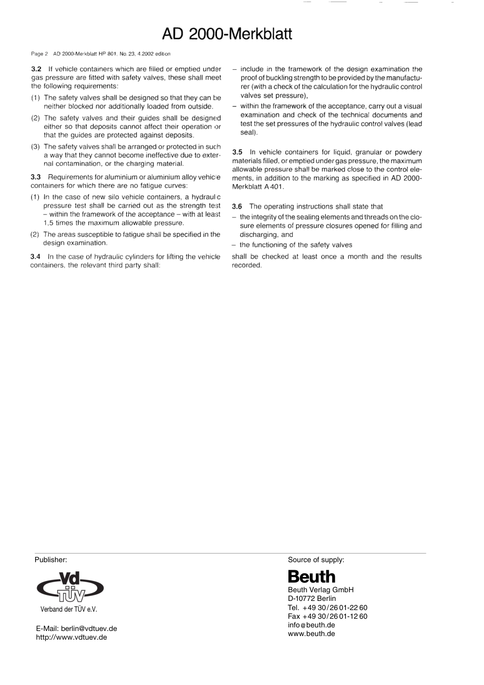 AD 2000-Merkblatt HP 801 Nr. 23 (2002-04) (E).pdf_第2页