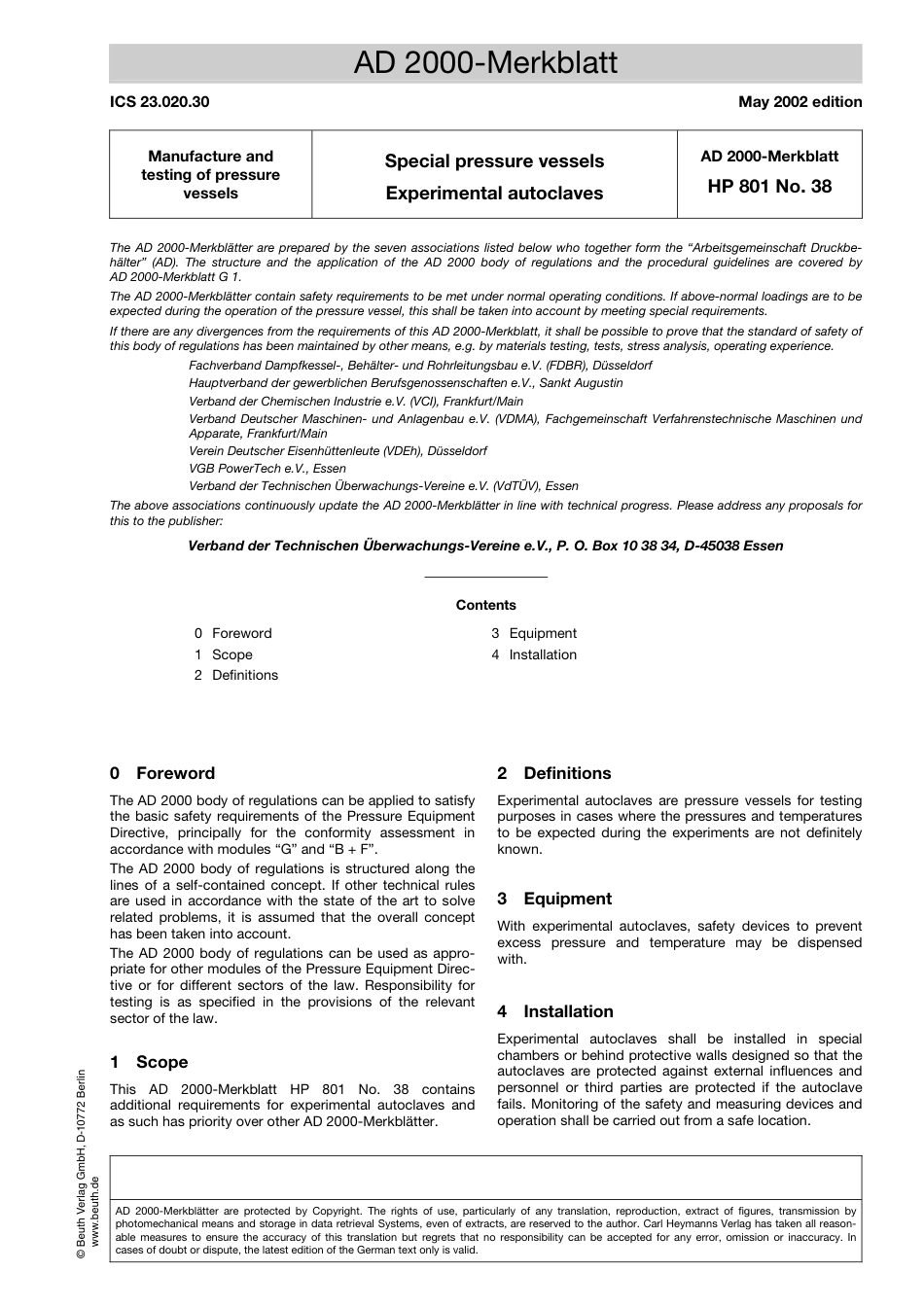 AD 2000-Merkblatt HP 801 Nr. 38 (2002-05) (E).pdf_第1页