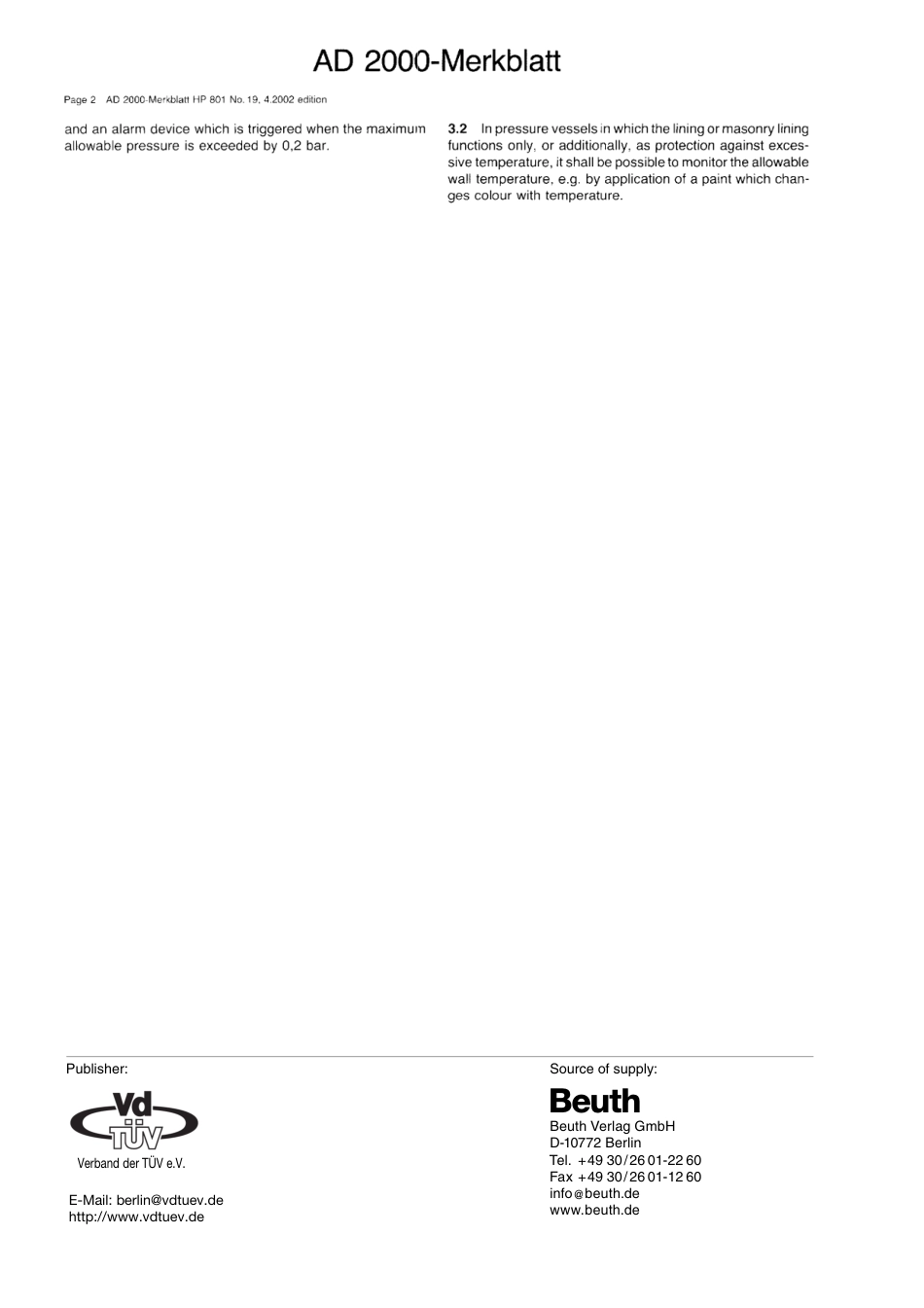 AD 2000-Merkblatt HP 801 Nr. 19 (2002-04) (E).pdf_第2页