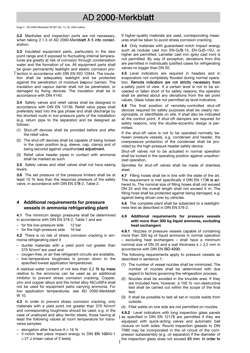 AD 2000-Merkblatt HP 801 Nr. 14 (2004-02) (E).pdf_第2页