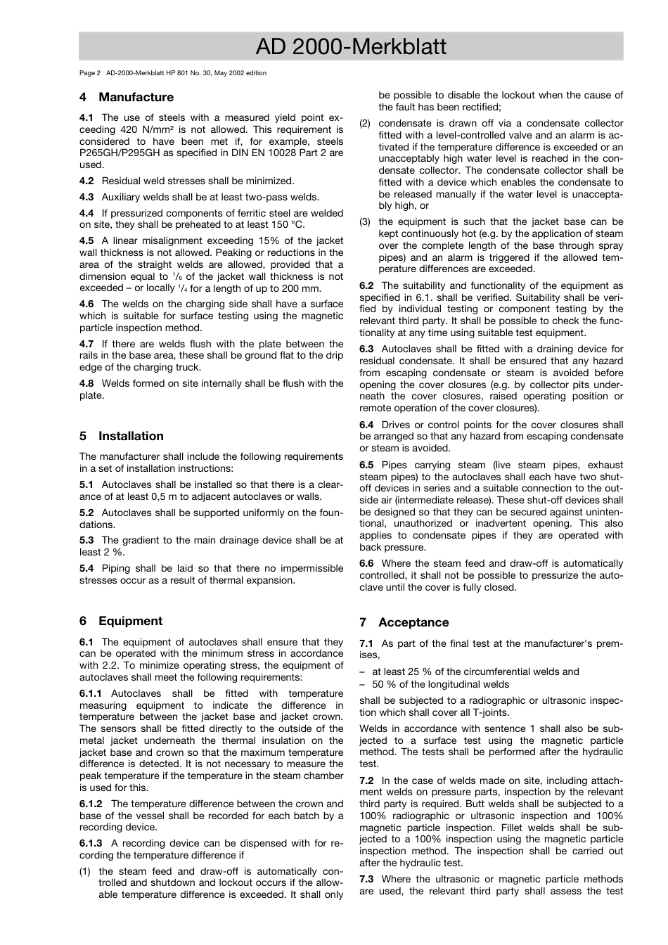 AD 2000-Merkblatt HP 801 Nr. 30 (2002-05) (E).pdf_第2页