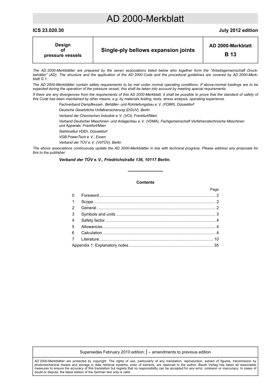 AD 2000-Merkblatt B 13 (2012-07) (E).pdf_第1页