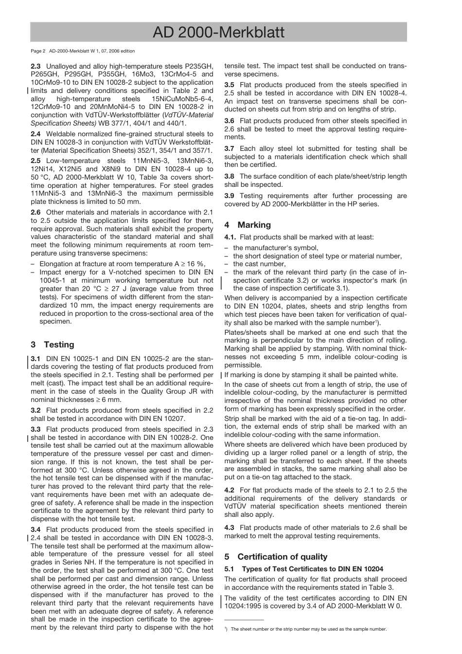 AD 2000-Merkblatt W 1 (2006-07) (E).pdf_第2页