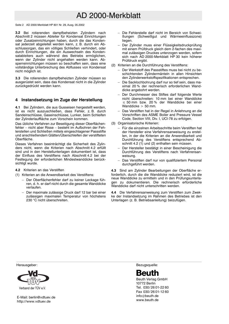 AD 2000-Merkblatt HP 801 Nr. 29 (2002-05) (D).pdf_第2页