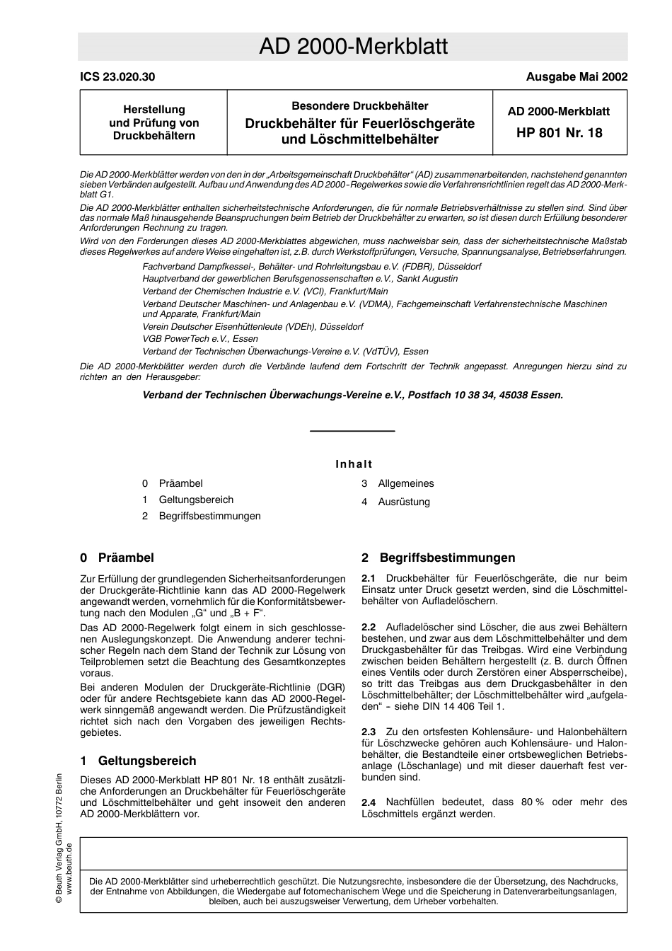AD 2000-Merkblatt HP 801 Nr. 18 (2002-05) (D).pdf_第1页