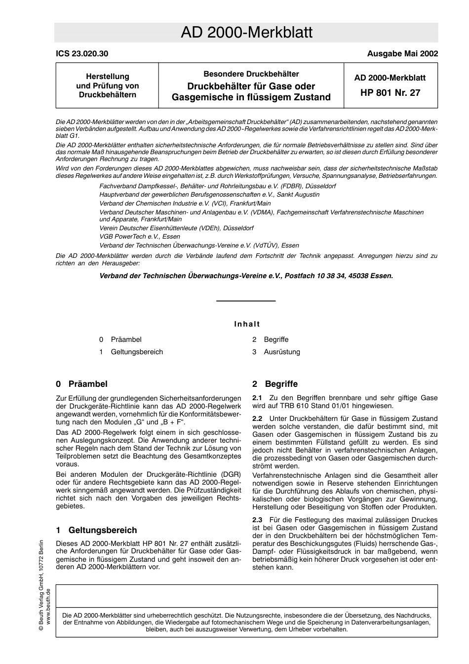 AD 2000-Merkblatt HP 801 Nr. 27 (2002-05) (D).pdf_第1页