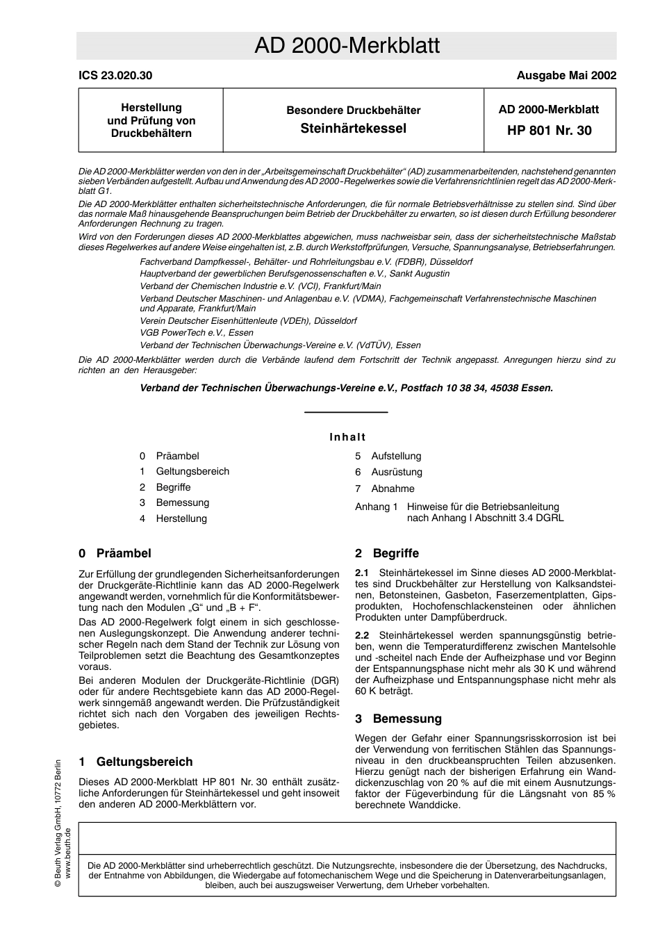 AD 2000-Merkblatt HP 801 Nr. 30 (2002-05) (D).pdf_第1页