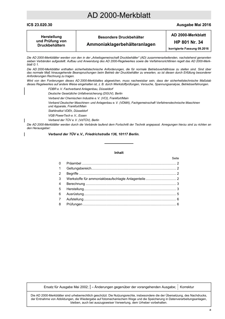 AD 2000-Merkblatt HP 801 Nr. 34 (2016-05) (D).pdf_第1页