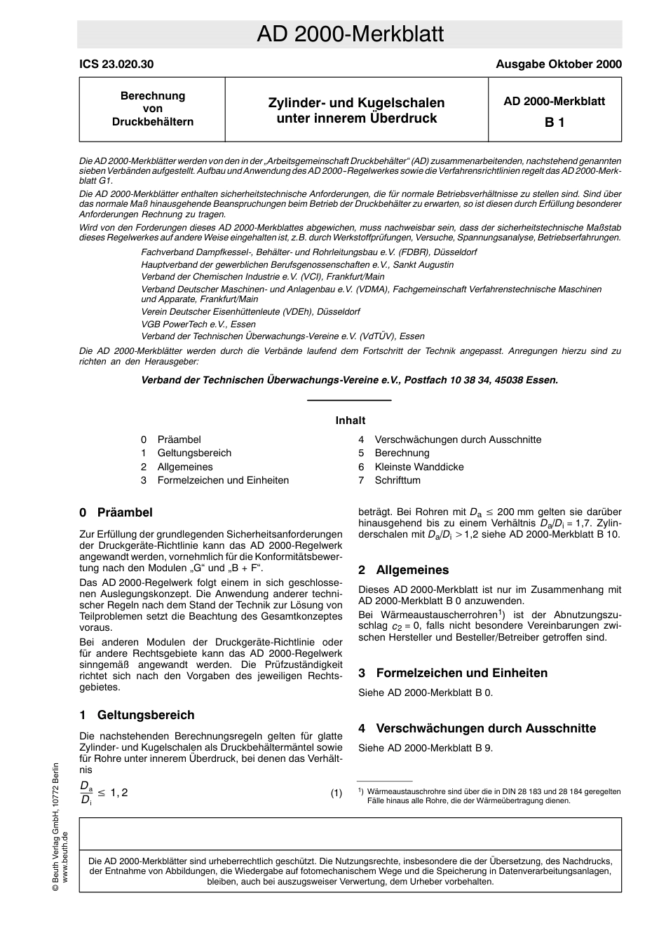 AD 2000-Merkblatt B 1 (2000-10) (D).pdf_第1页