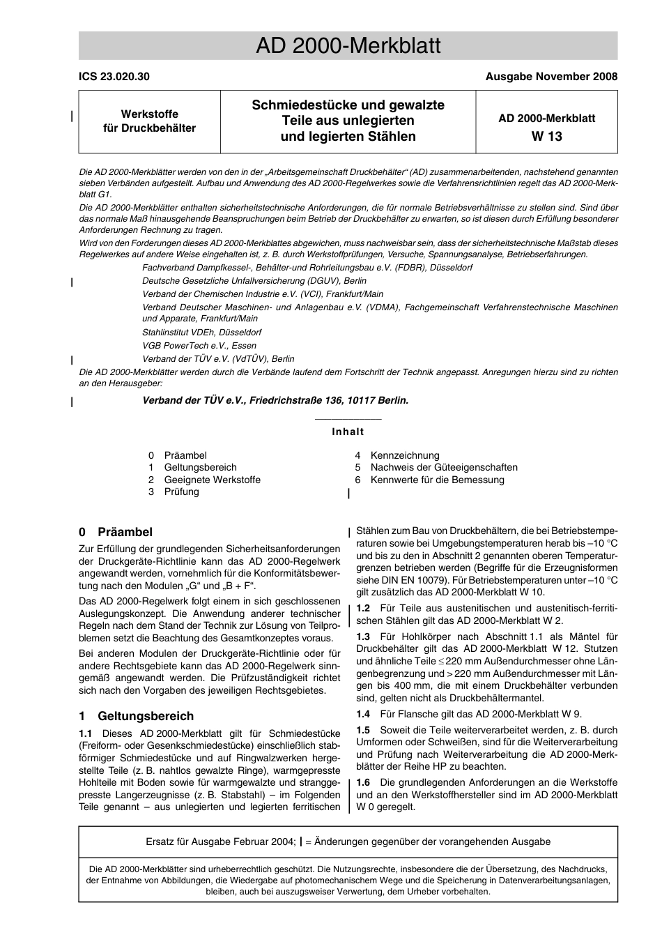 AD 2000-Merkblatt W 13 (2008-11) (D).pdf_第1页