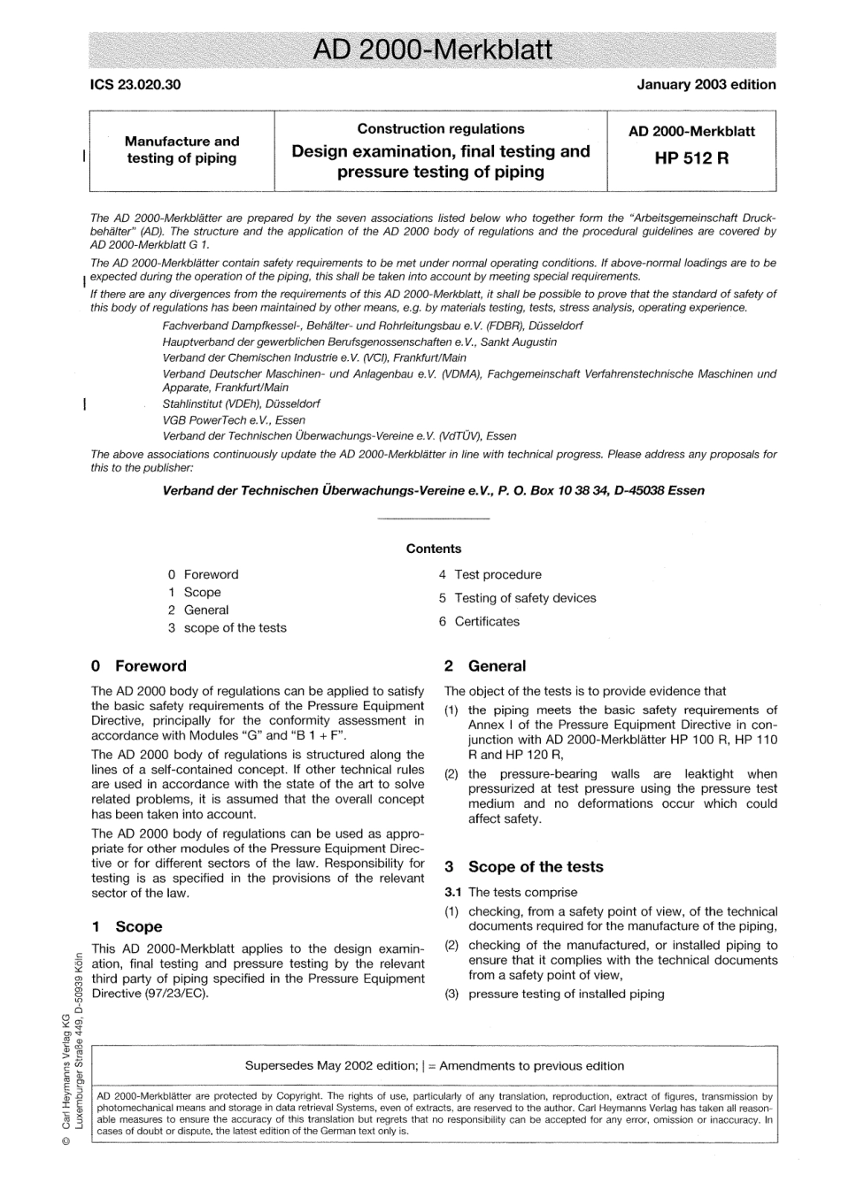 AD 2000-Merkblatt HP 512 R English vom 01-2003.pdf_第1页