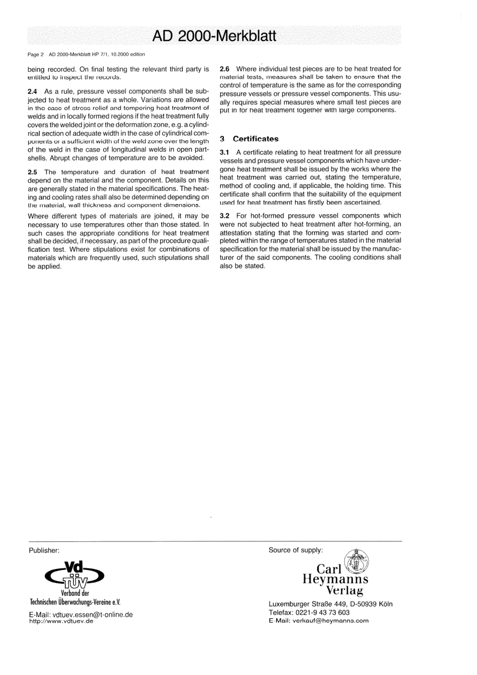 AD 2000-Merkblatt HP 7-1 English vom 10-2000.pdf_第2页