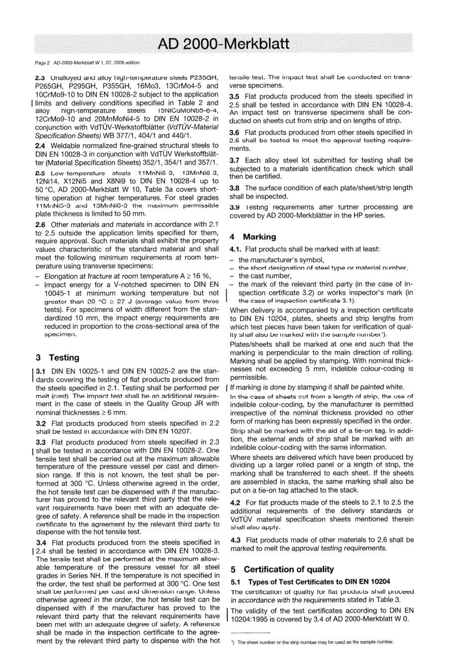 AD 2000-Merkblatt W 1 English vom 07-2006.pdf_第3页
