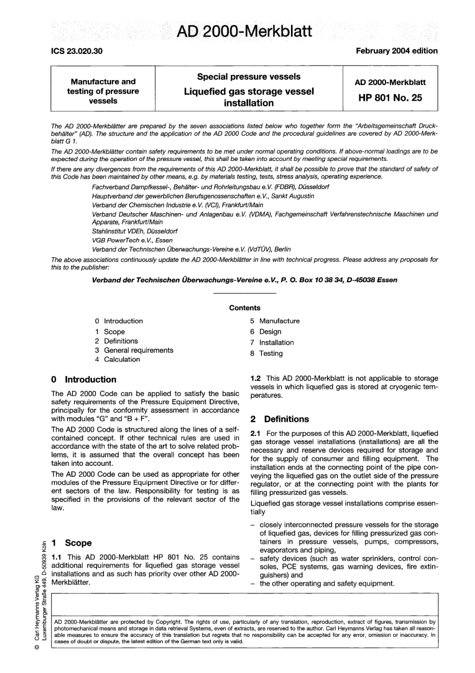 AD 2000-Merkblatt HP 801 No 25 English vom 02-2004.pdf_第1页
