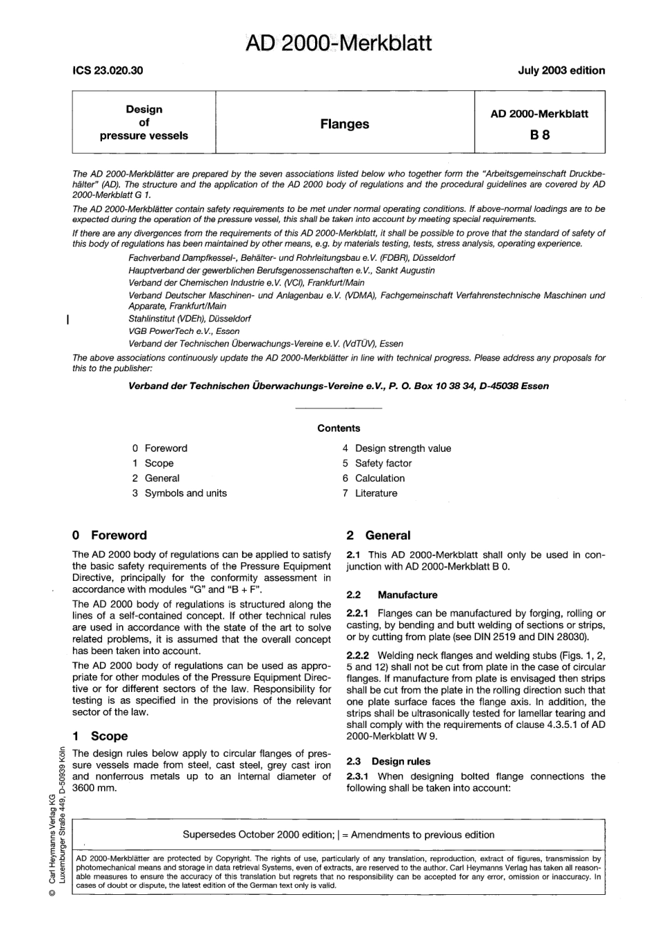 AD 2000-Merkblatt B 8 English vom 07-2003.pdf_第1页