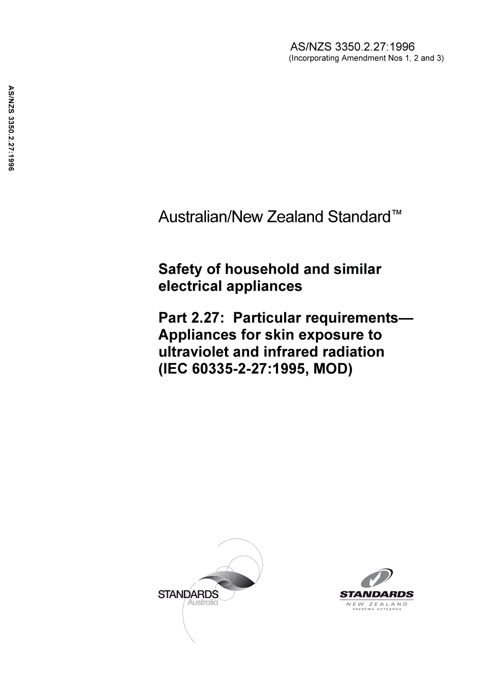 AS NZS 3350.2.27-1996 (2007).pdf_第1页