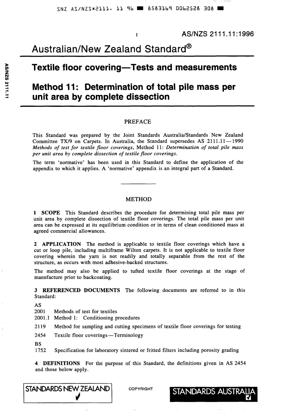 AS NZS 2111.11-1996 scan.pdf_第1页