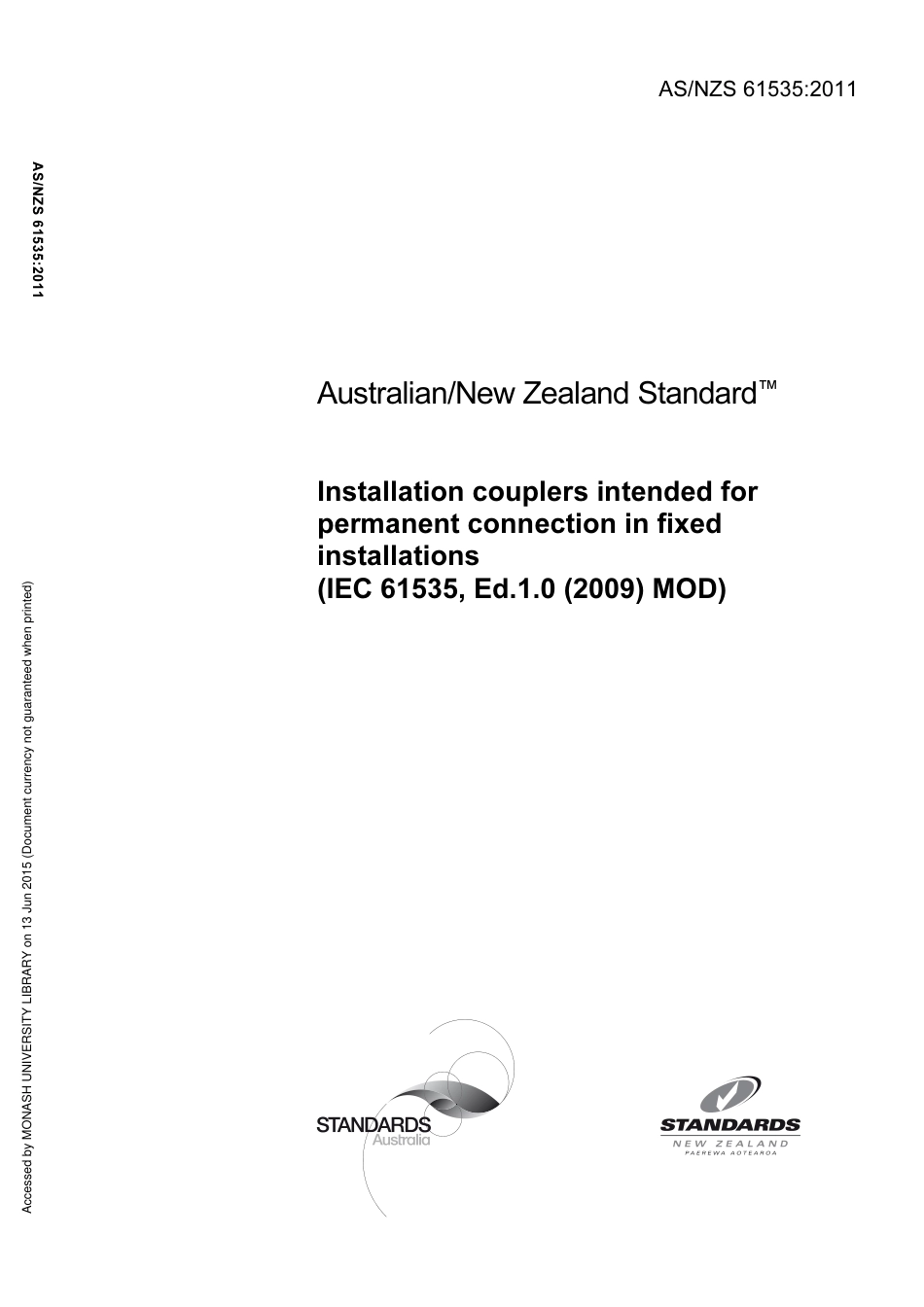 AS NZS 61535-2011.pdf_第1页