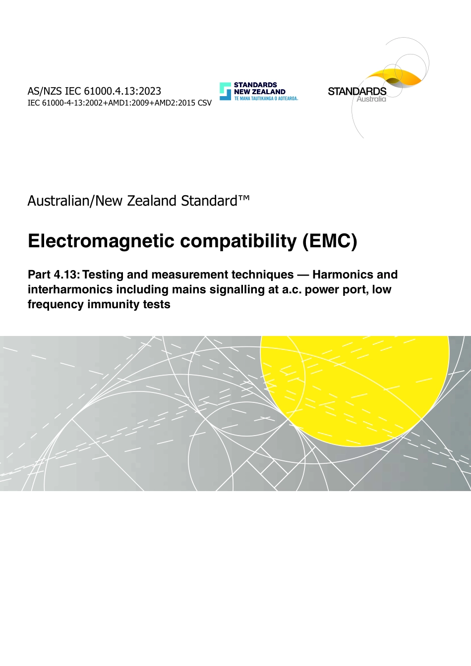 AS NZS IEC 61000.4.13-2023.pdf_第1页