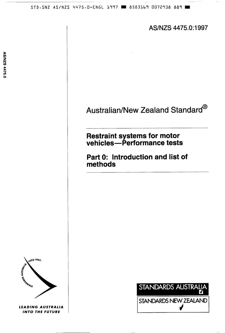AS NZS 4475.0-1997 scan.pdf_第1页