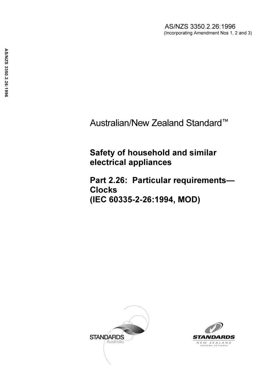 AS NZS 3350.2.26-1996 (2007).pdf_第1页