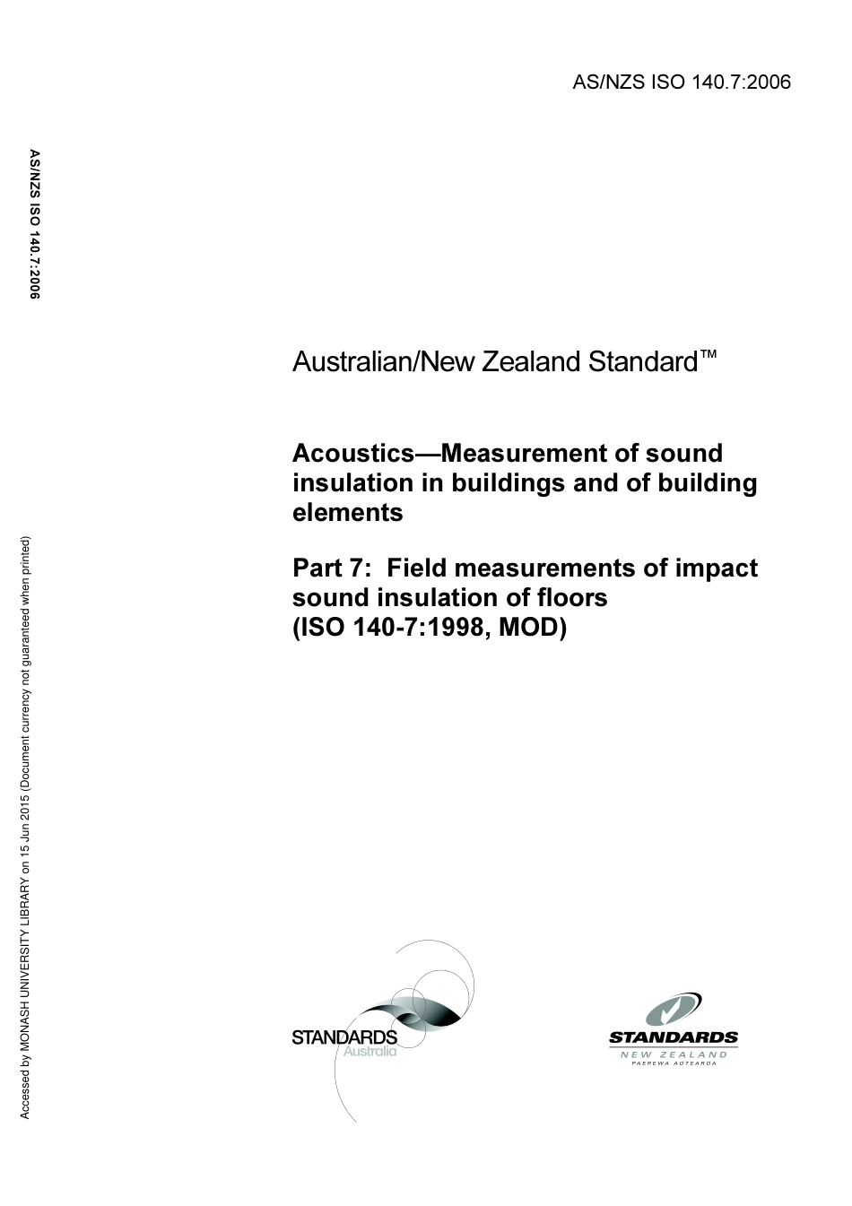 AS NZS ISO 140.7-2006.pdf_第1页