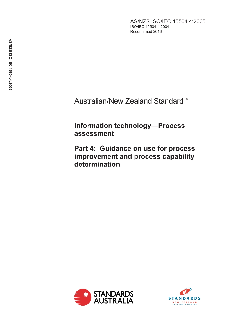 AS NZS ISO IEC 15504.4-2005 (2016).pdf_第1页