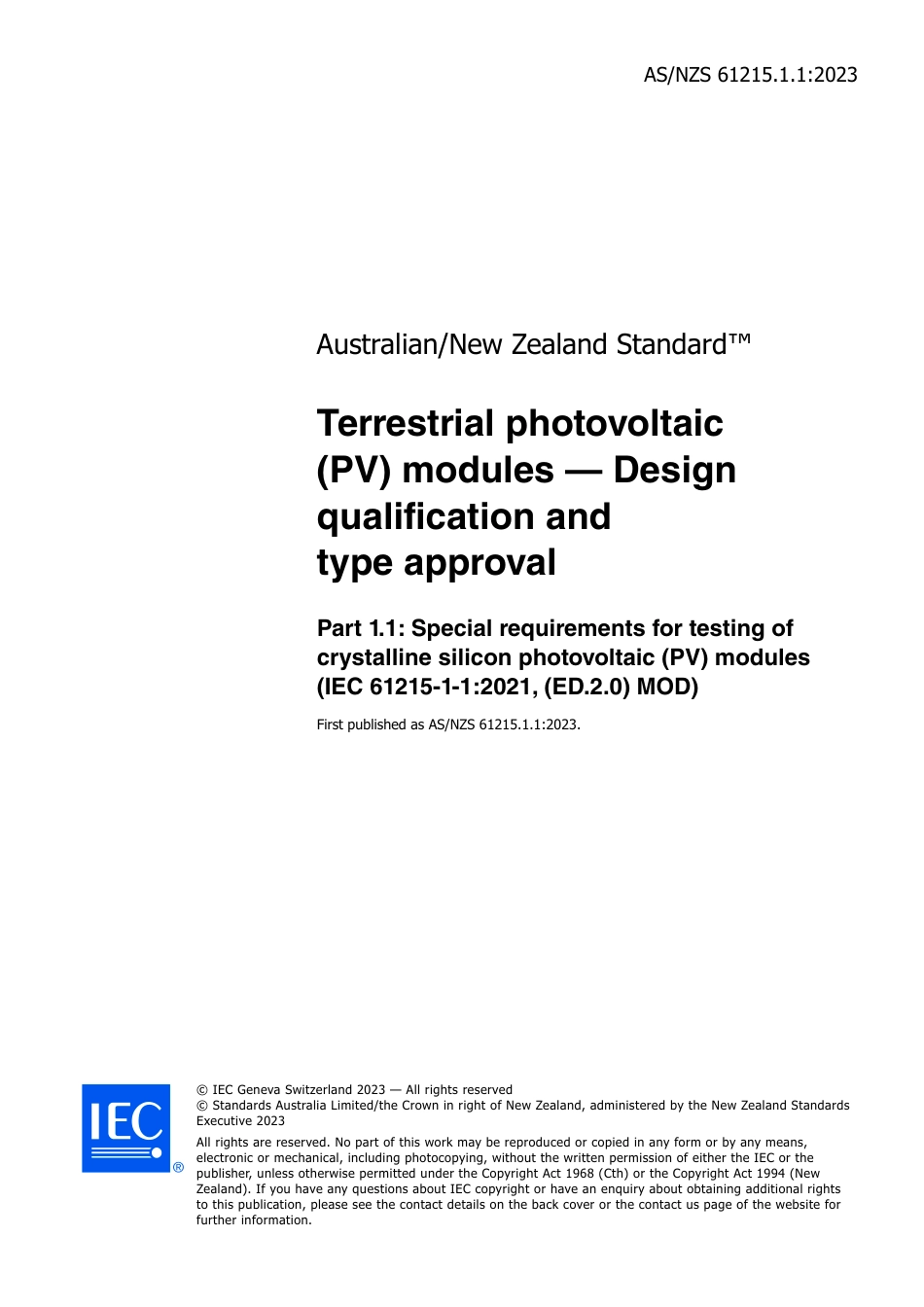 AS NZS 61215.1.1-2023.pdf_第3页