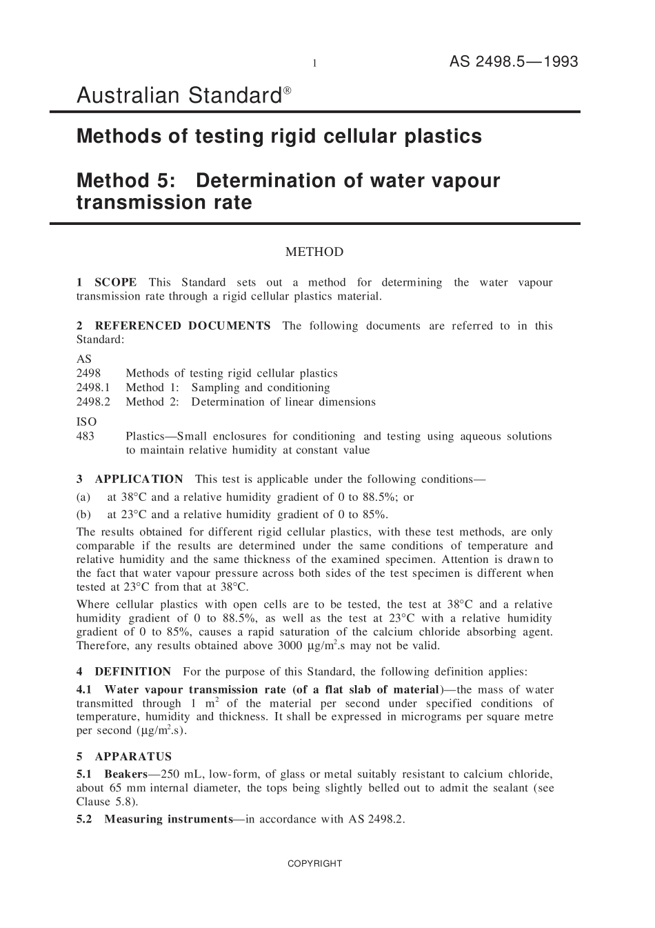 AS 2498.5-1993.pdf_第1页