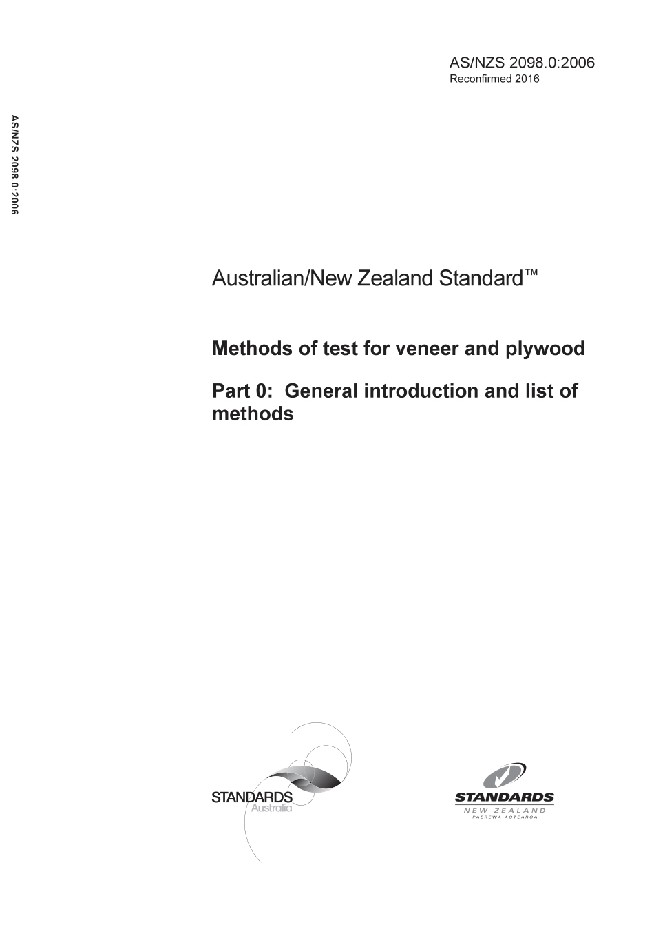 AS NZS 2098.0-2006 (2016).pdf_第1页