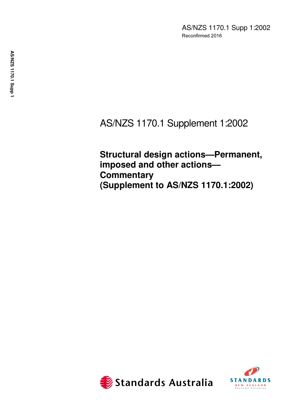 AS NZS 1170.1 SUPP 1-2002 (2016).pdf_第1页