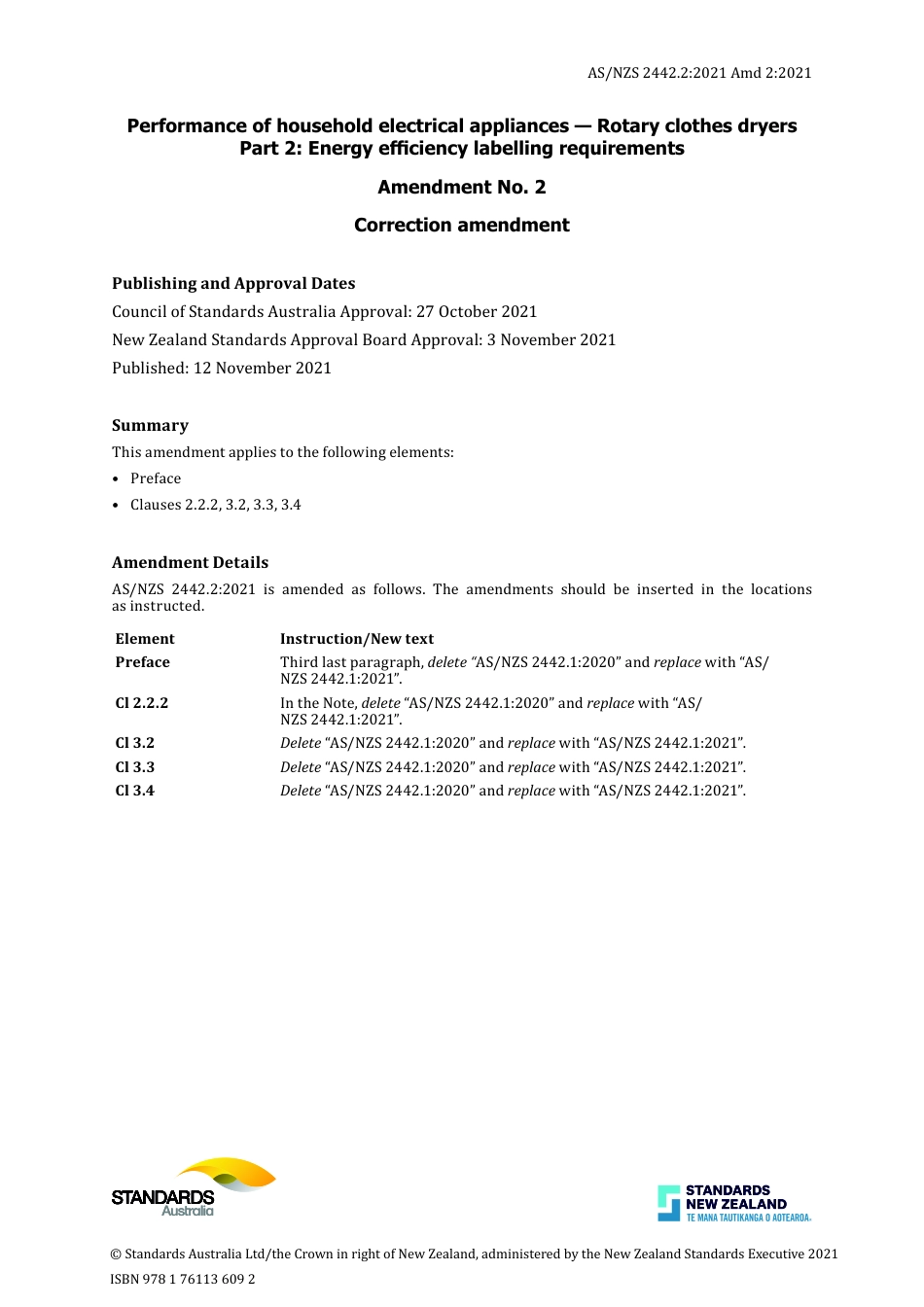 AS NZS 2442.2-2021 amd2-2021.pdf_第1页