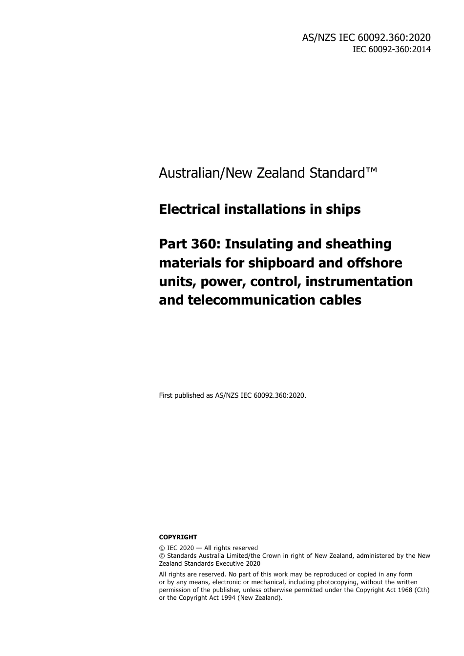 AS NZS IEC 60092.360-2020.pdf_第3页