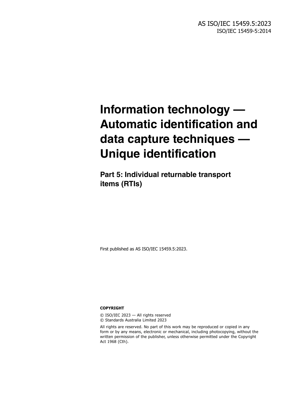 AS ISO IEC 15459.5-2023.pdf_第3页