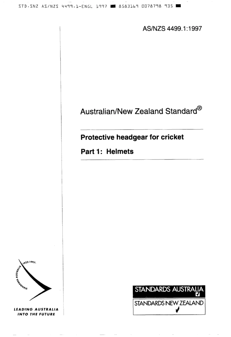 AS NZS 4499.1-1997 scan.pdf_第1页