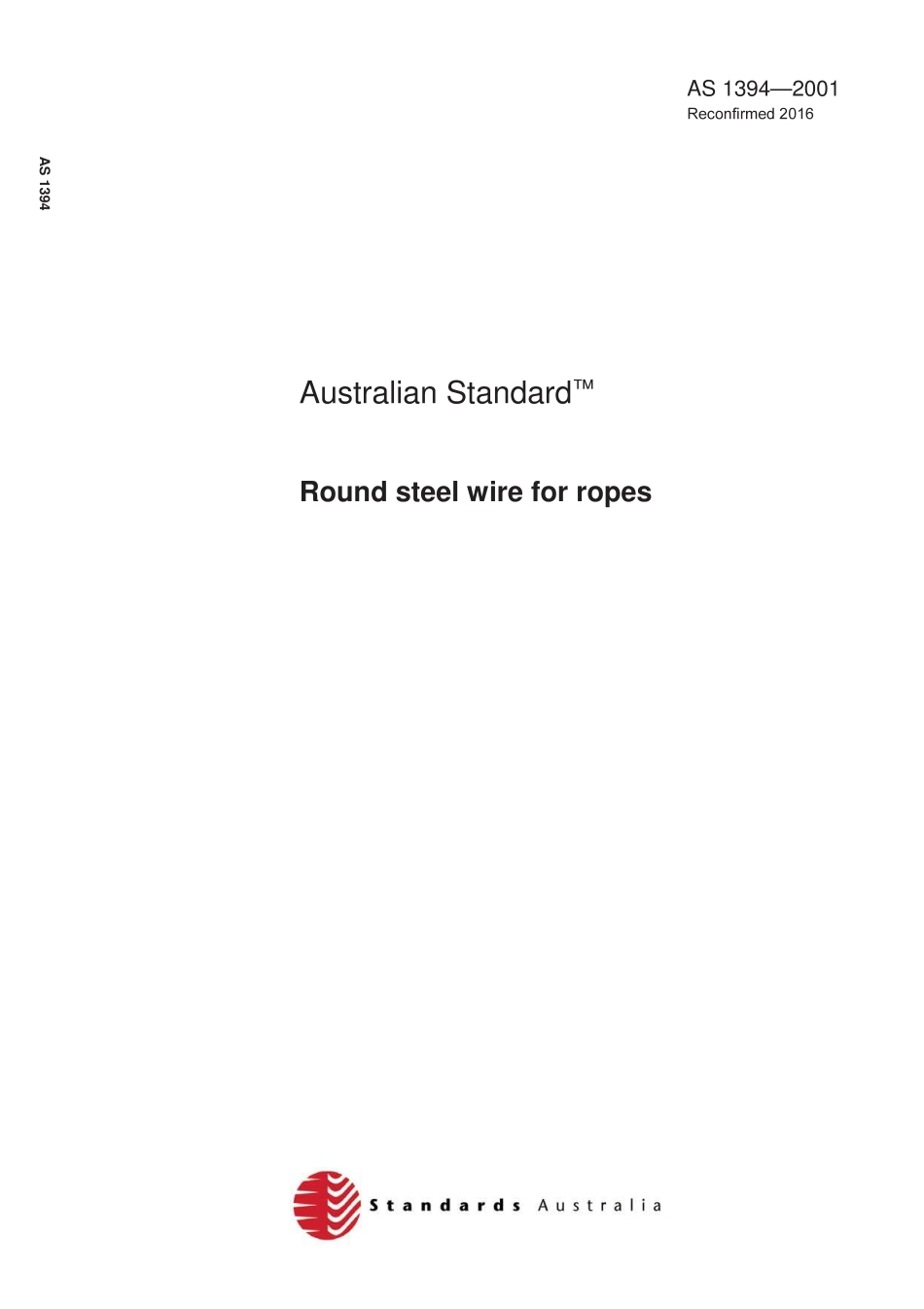 AS 1394-2001 (2016).pdf_第1页