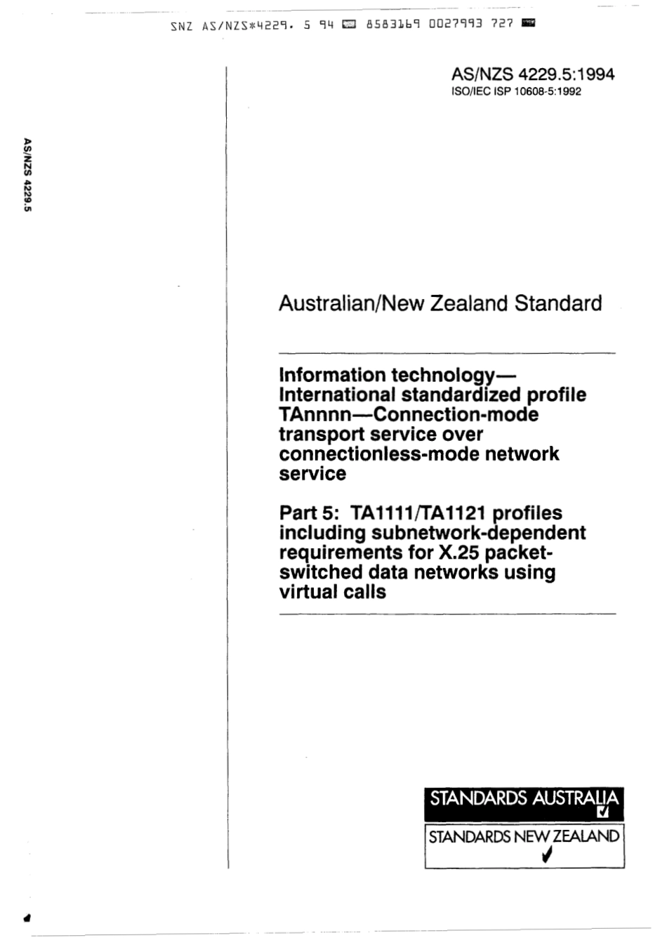AS NZS 4229.5-1994 scan.pdf_第1页