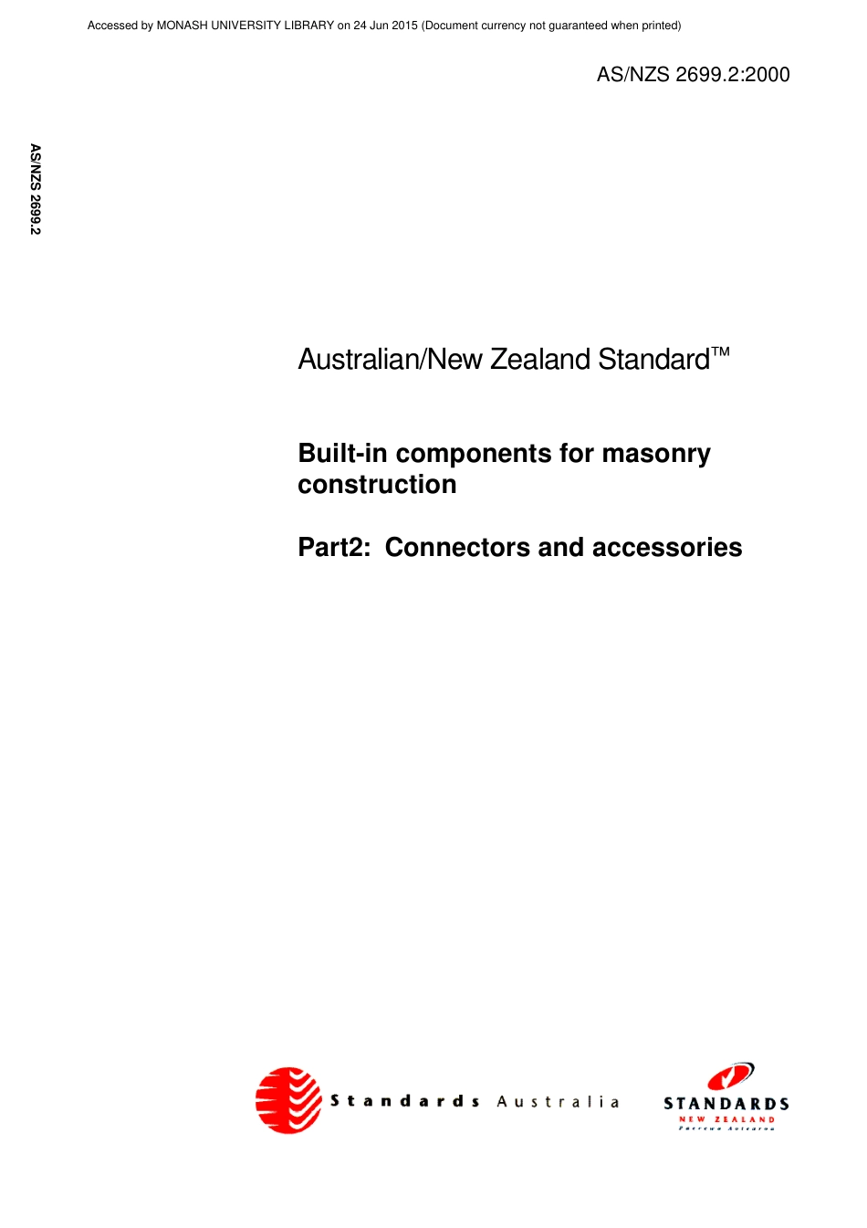 AS NZS 2699.2-2000.pdf_第1页