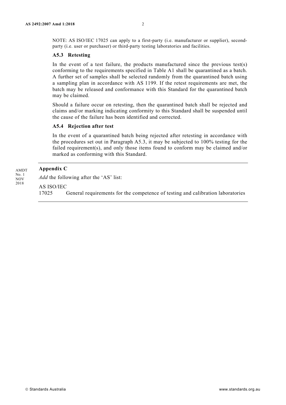AS NZS 2492-2007 amd1-2018.pdf_第2页