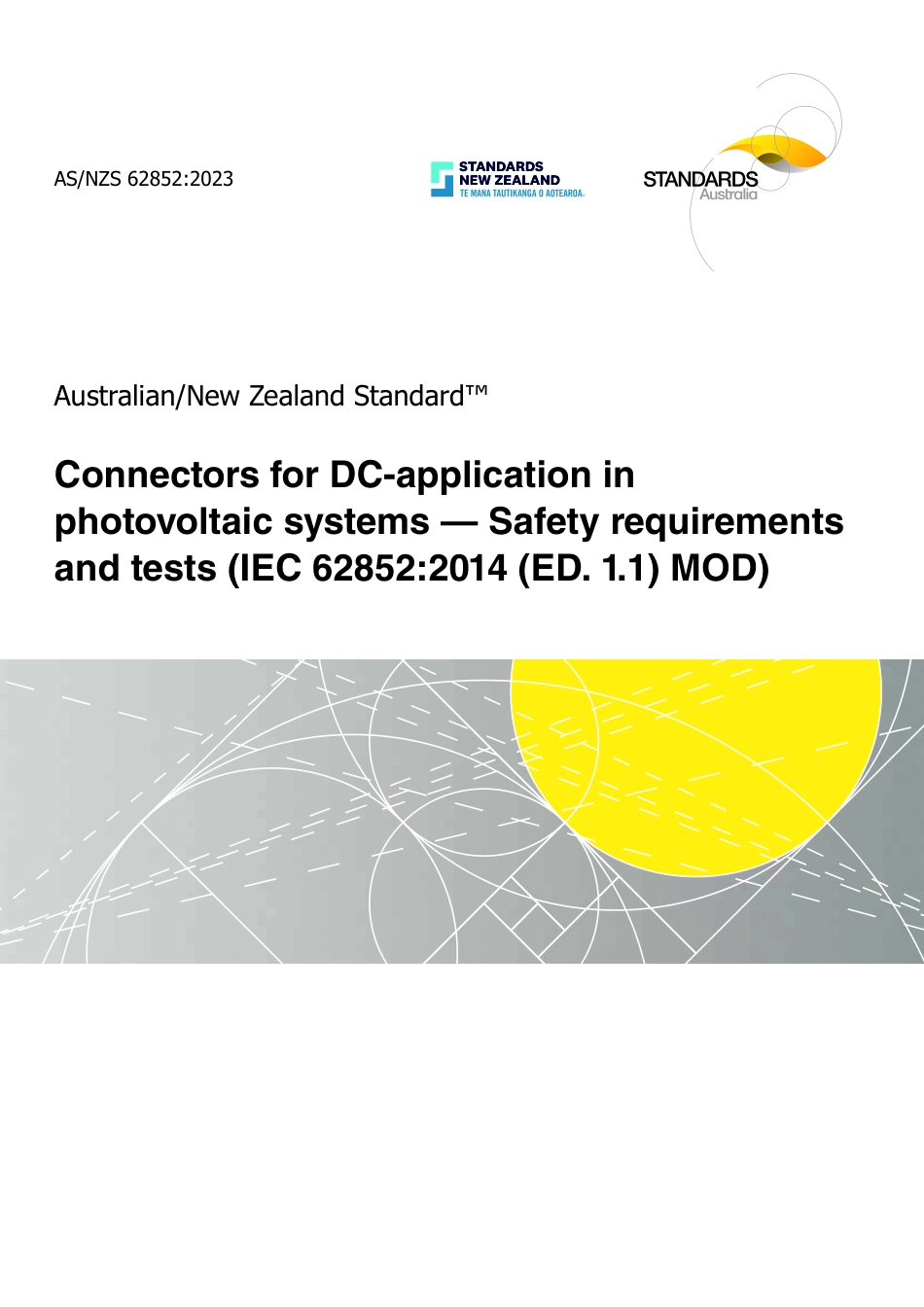 AS NZS 62852-2023.pdf_第1页