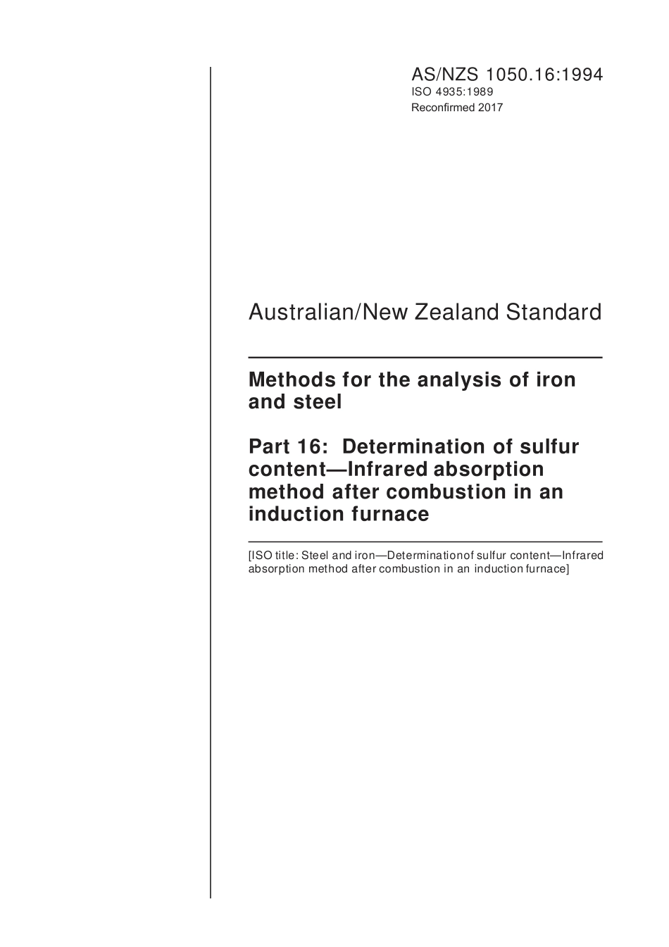 AS NZS 1050.16-1994 (2017).pdf_第1页