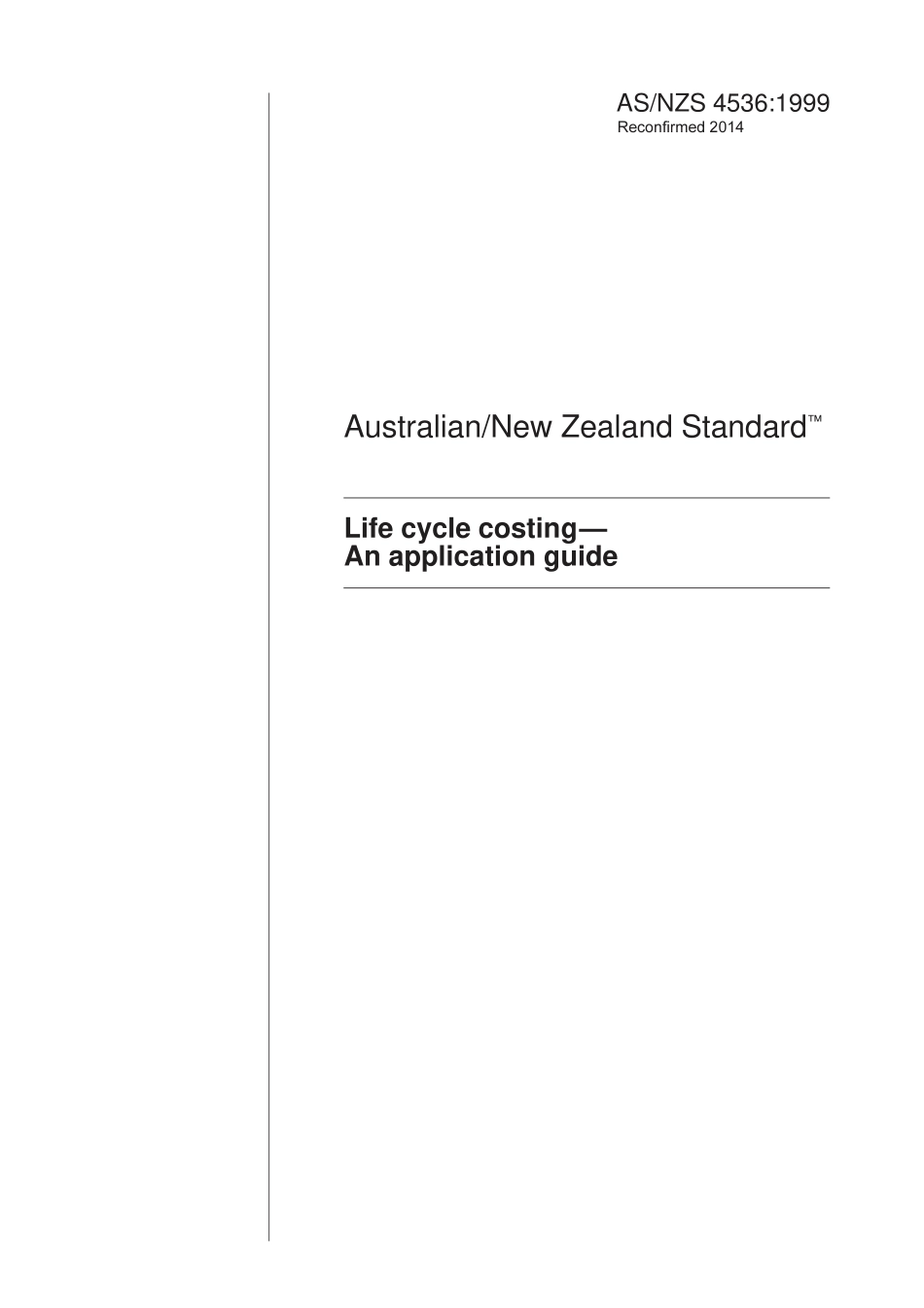 AS NZS 4536-1999 (2014).pdf_第1页