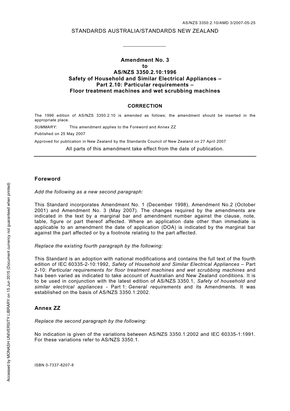 AS NZS 3350.2.10-1996 amd3-2007.pdf_第1页