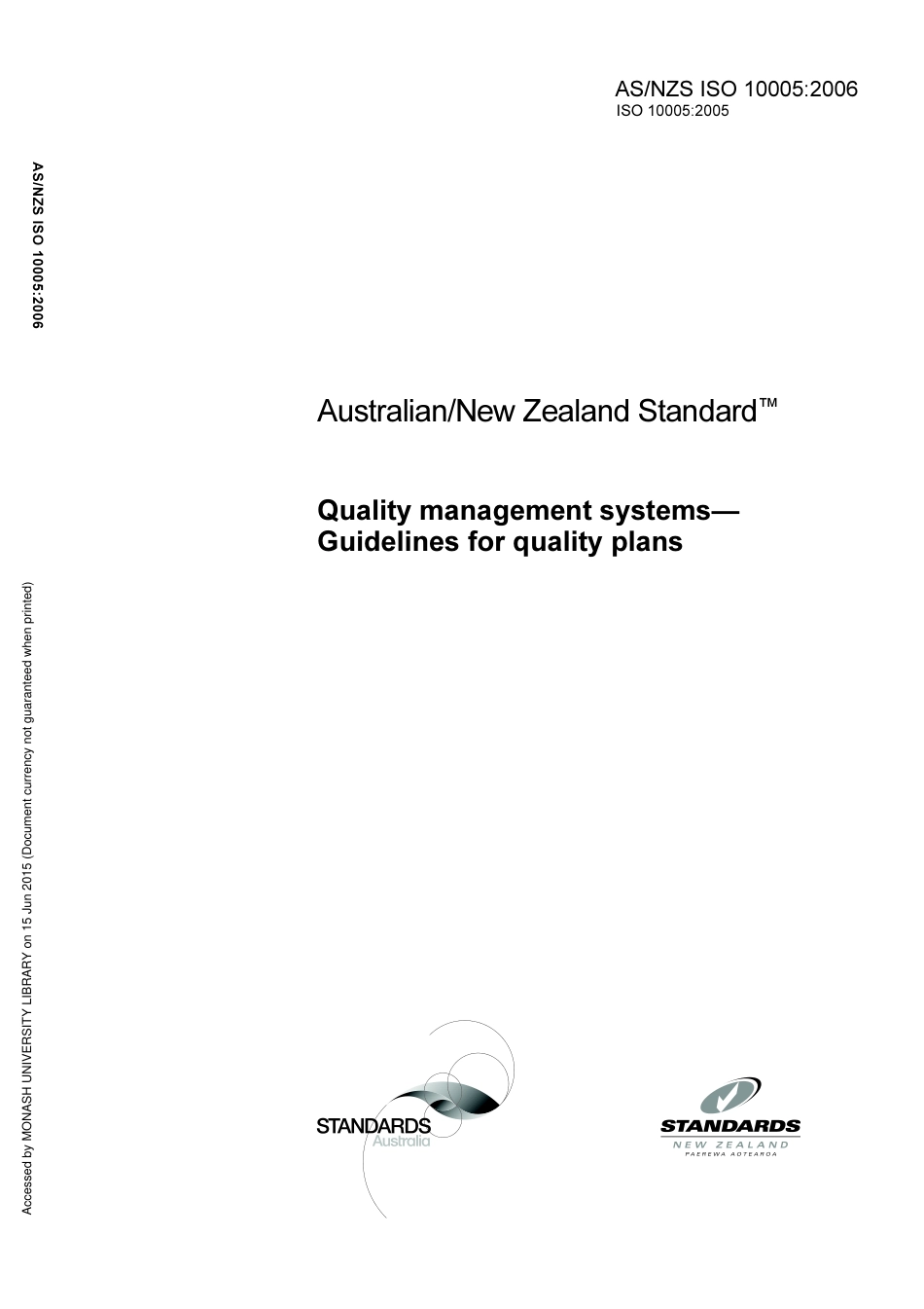 AS NZS ISO 10005-2006.pdf_第1页